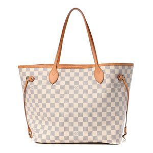 Louis Vuitton Neverfull MM Ballerine Rose Damier Azur